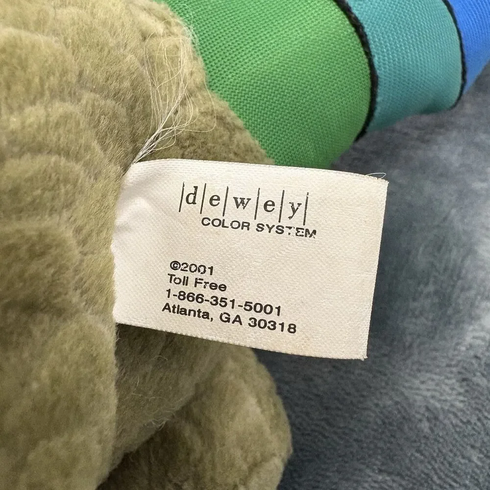 DEWEY Color Systems CHAMELEON Lizard Bendable Tail PLUSH 18